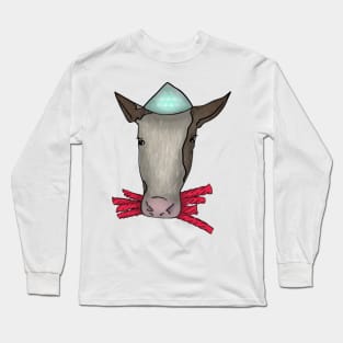 Gene the science cow Long Sleeve T-Shirt